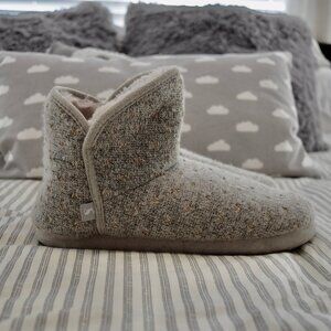 Joules Cabin Luxe Faux Fur Lined Slipper Boots Women's M